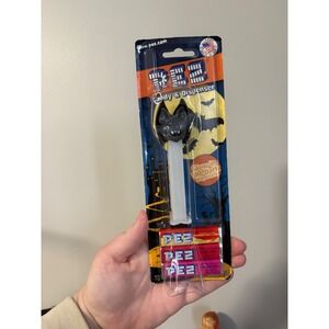PEZ Candy Dispenser Black Bat Glow in the Dark‎ Halloween Limited Edition